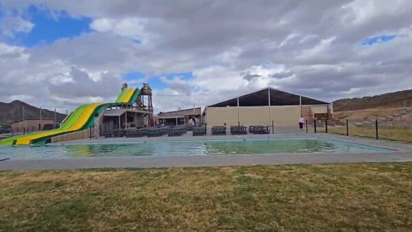 Pool and Slides at Absolutely Wild